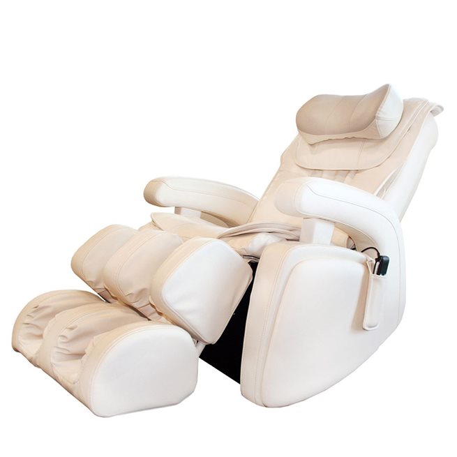 Läs mer om FinnSpa Massage Chairs Premion - Creme, Massagestol