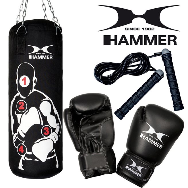 Läs mer om Hammer Boxing Set Sparring Pro, Boxningspaket