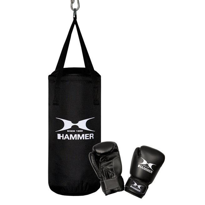 Läs mer om Hammer Boxing Set Junior Inkl. 6 Oz Handskar, Boxningspaket