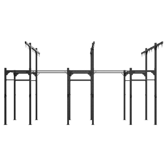 Läs mer om Eleiko Freestanding 7,2M XF 80 Rig W/ Rings/Ropes, Crossfit rig