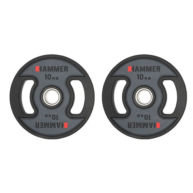 Läs mer om Hammer Sport PU Weight Discs, Viktskiva Gummerad