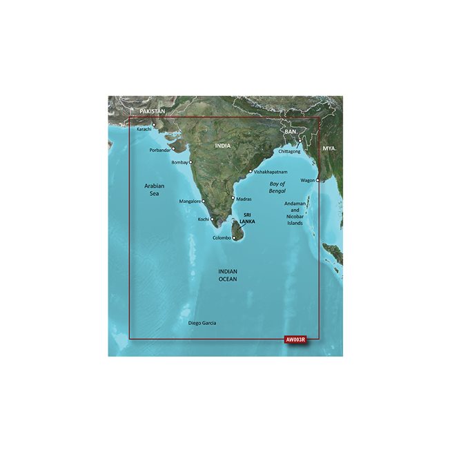 Läs mer om Garmin Indian Subcontinent Garmin microSD™/SD™ card: HXAW003R