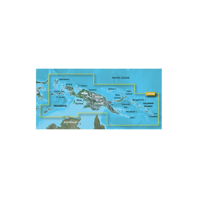 Läs mer om Garmin Timor Leste/New Guinea Garmin microSD™/SD™ card: HXAE006R