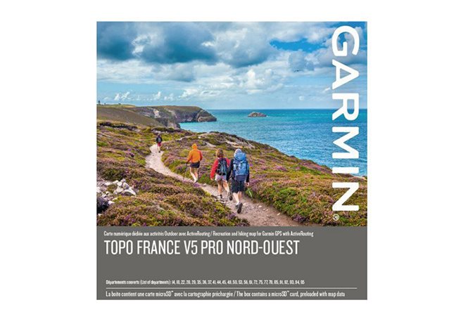 Läs mer om Garmin TOPO Frankrike v5 PRO, nordväst Garmin microSD™/SD™ card