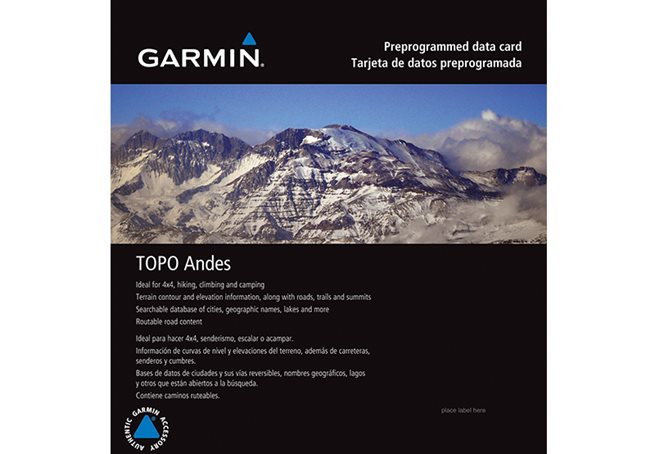 Läs mer om Garmin TOPO Chile Deluxe Garmin microSD™/SD™ card
