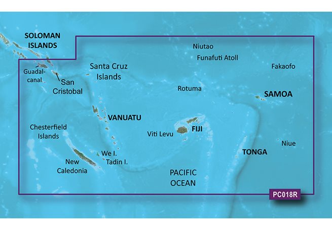 Läs mer om Garmin New Caledonia to Fiji Garmin microSD™/SD™ card: HXPC018R