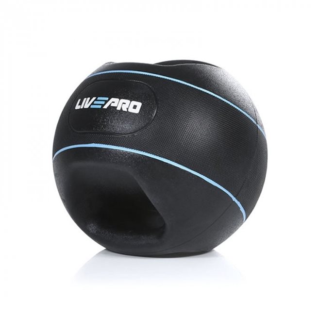 Läs mer om LivePro Double Grip Medicine Ball, Medicinboll