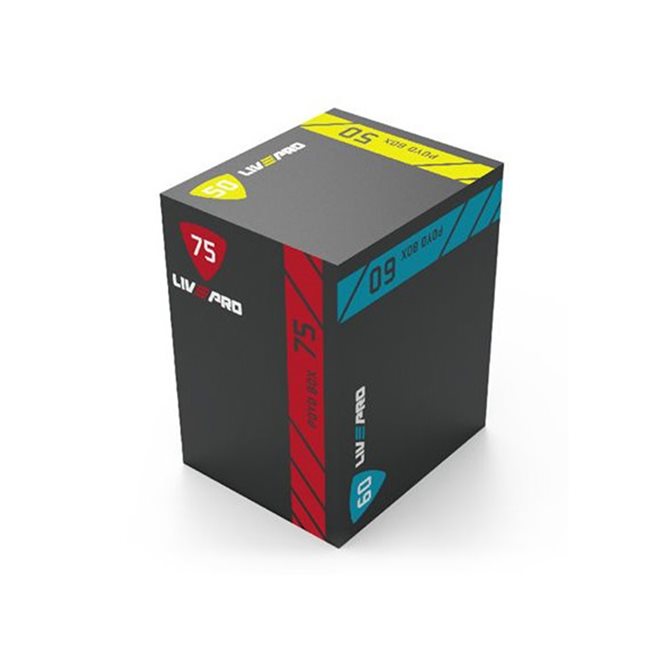 Läs mer om LivePro 3-In-1 Pro-Duty Soft Plyo Metric Boxes, Plyo Box