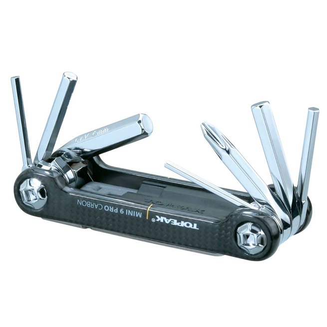 Läs mer om Topeak Mini 9 Pro, Miniverktyg, Svart, Cykelverktyg