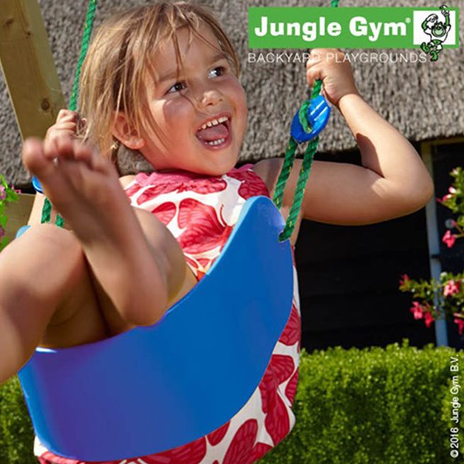 Läs mer om Jungle Gym Sling Swing Lättviktsgunga, Komplett Kit