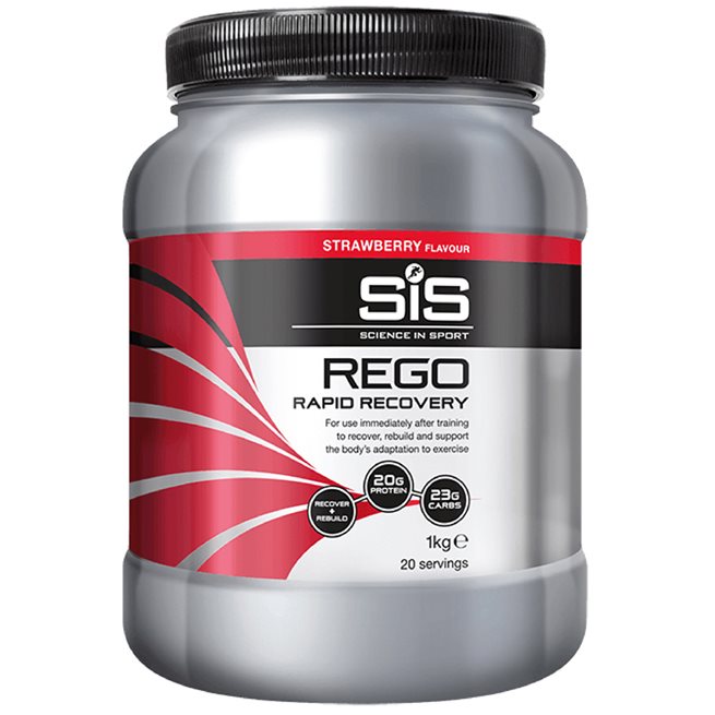 SIS Rego Rapid Recovery Tub Jordgubb, Proteinpulver