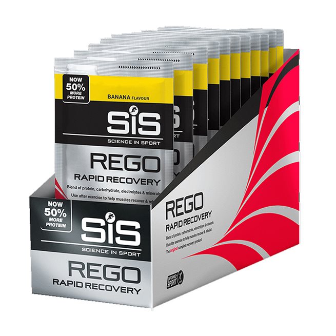Läs mer om SIS Rego Rapid Recovery Banana Sachet, Proteinpulver