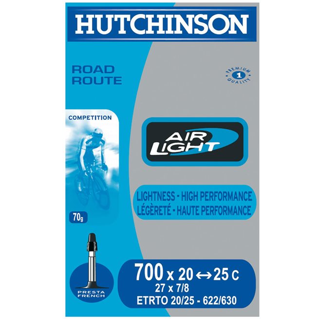 Läs mer om Hutchinson Air Light, 20/25-622, Cykelslang