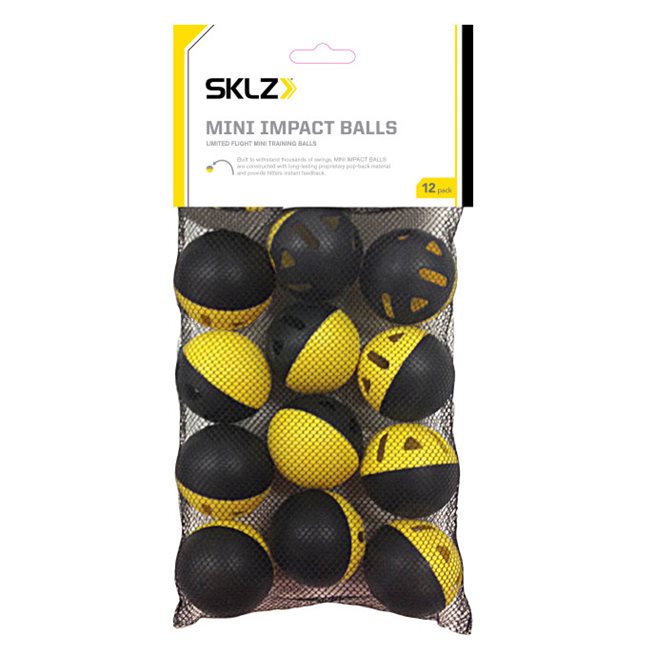Läs mer om SKLZ Mini Impact Balls - 12 pack, Baseboll