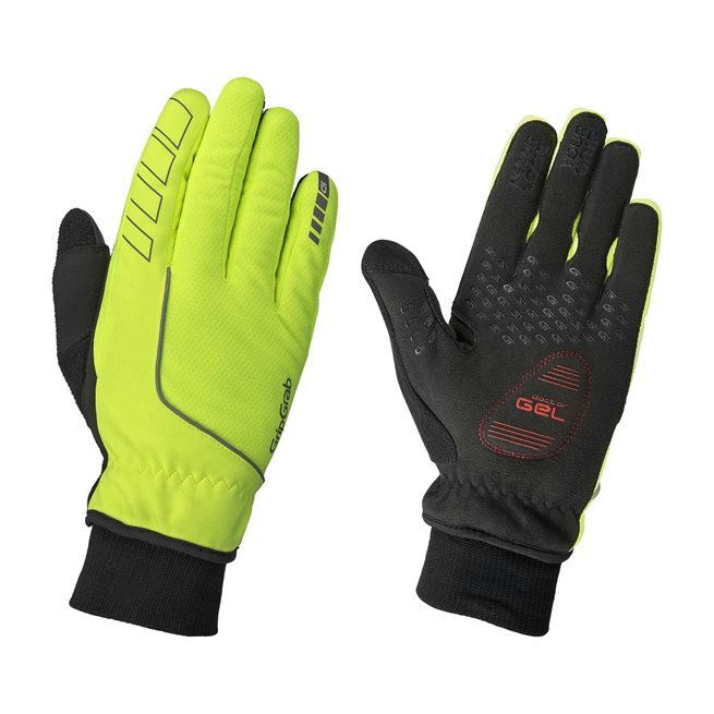 Läs mer om GripGrab Windster Hi-Vis Windproof Winter Glove, Cykelhandskar vinter