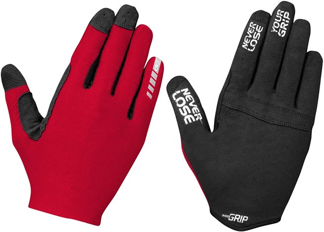 Läs mer om GripGrab Aerolite InsideGrip Long Finger Glove, Cykelhandskar långa