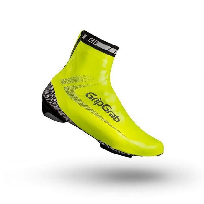 Läs mer om GripGrab RaceAqua Hi-Vis Waterproof Shoe, Skoöverdrag vattentäta