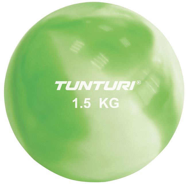 Läs mer om Tunturi Fitness Yoga Toningball 1,5kg, Yogatillbehör