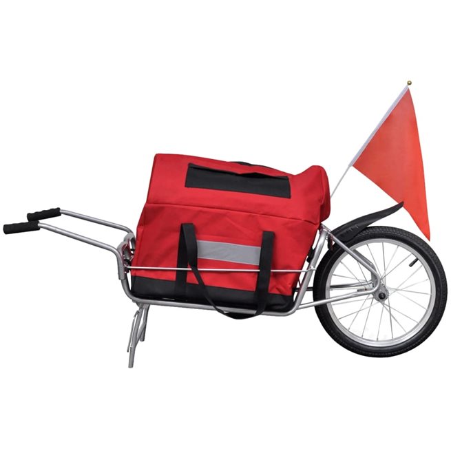 Läs mer om vidaXL Cykelvagn enhjuling inkl. väska