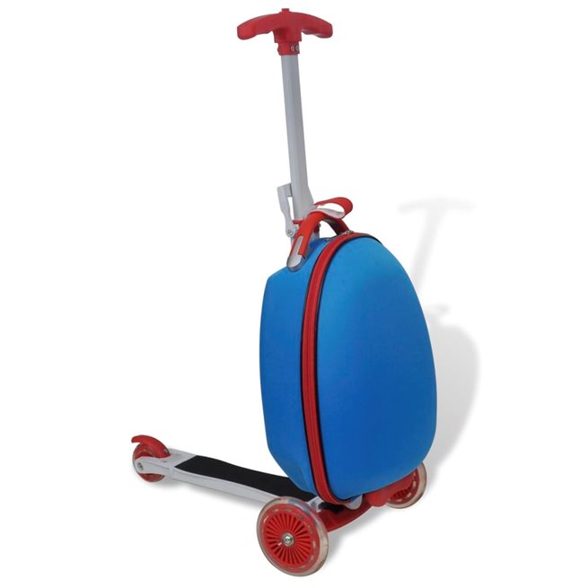 Läs mer om vidaXL Sparkcykel med väska för barn blå