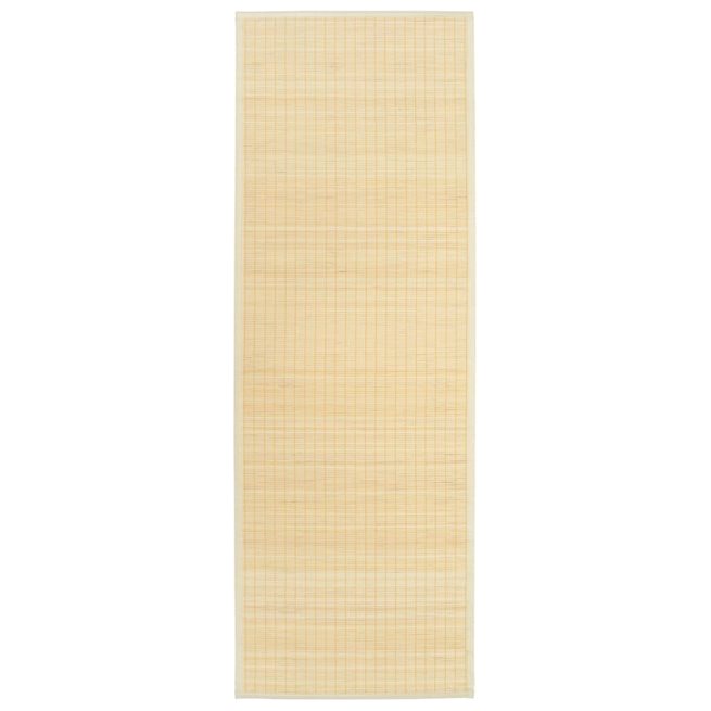 Läs mer om vidaXL Yogamatta i bambu 60x180 cm naturlig