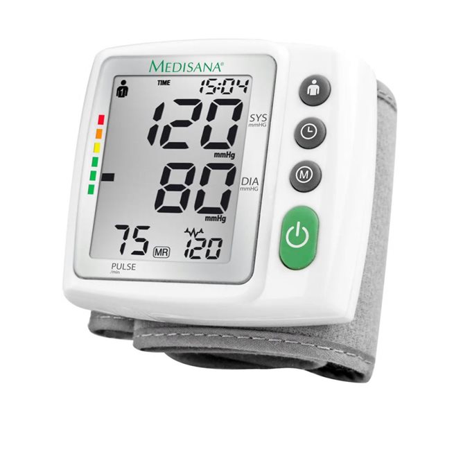 Läs mer om vidaXL Blodtrycksmätare för handled BW 315 vit