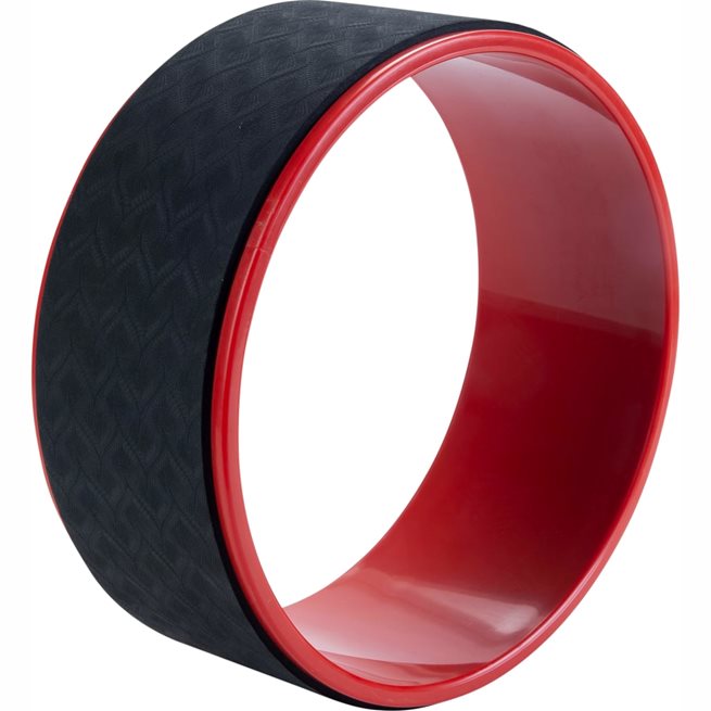 Läs mer om vidaXL Yogahjul 30 cm svart och röd