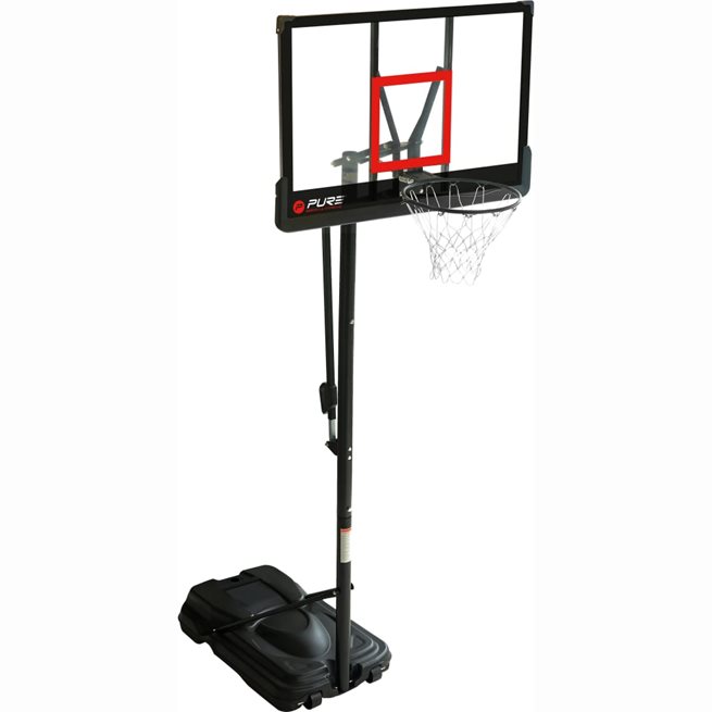 vidaXL Portabelt basketbollstativ deluxe 110 x 76 cm