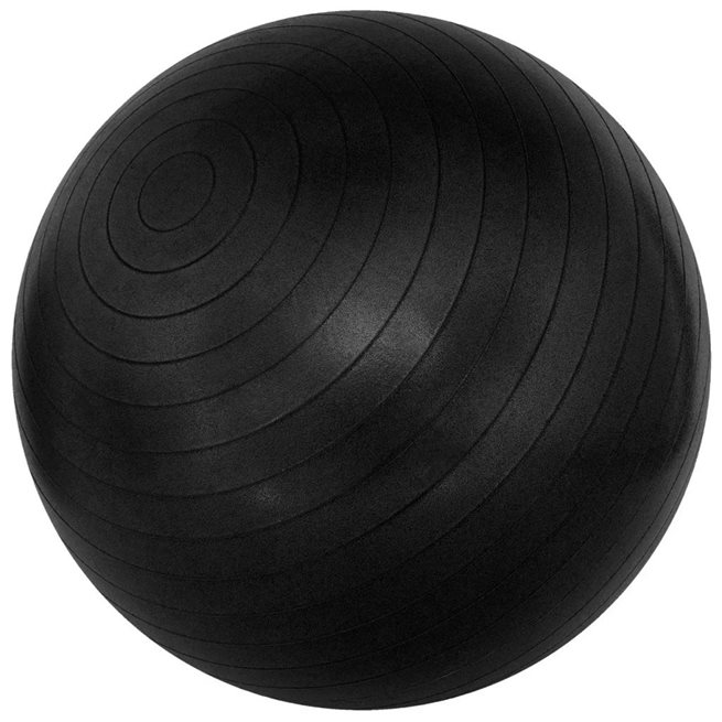 Läs mer om vidaXL Fitnessboll med pump 65 cm svart