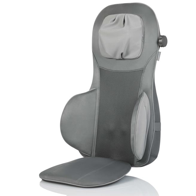 Läs mer om vidaXL Massagesits shiatsu/lufttrycksmassage MC 825 Plus grå
