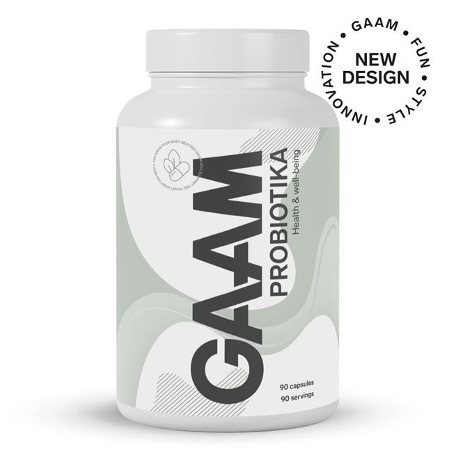 GAAM Health Series Probiotika, 90 caps, Kosttillskott