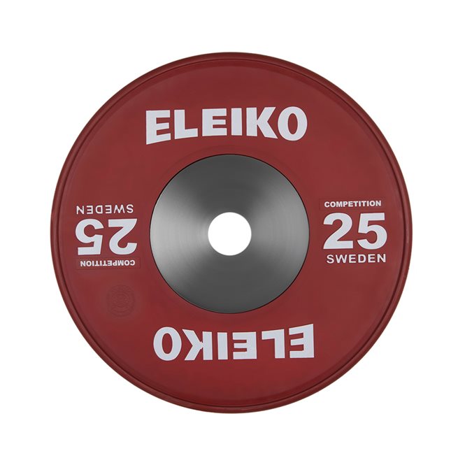 Läs mer om Eleiko IWF Weightlifting Competition Disc, Viktskiva Gummerad