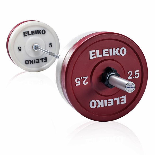 Läs mer om Eleiko Weightlifting Technique Set 20 kg, Skivstångset