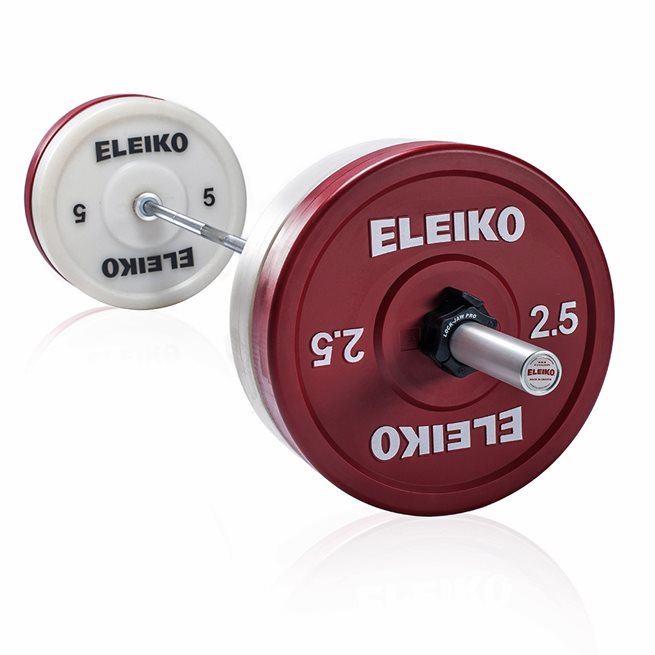 Läs mer om Eleiko Powerlifting Technique Set - 25 kg, Skivstångset